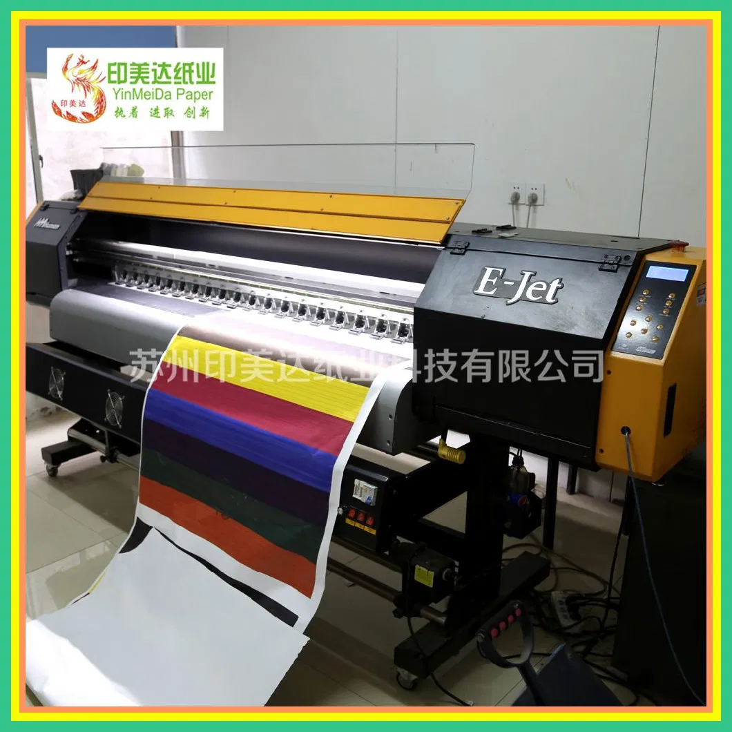 40 GSM 64′ ′ Fast Dry Heat Sublimation Transfer Paper with High Transfer Rate