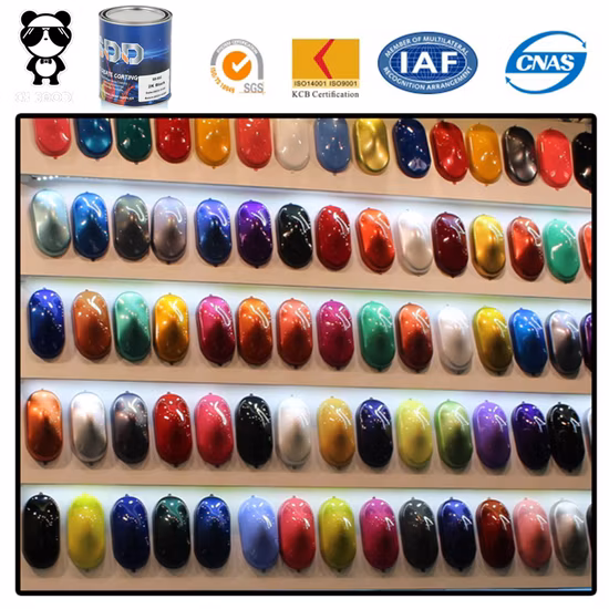1K 2K Solid Basecoat Car Paint Supplier Customizable Automotive Metallic Car Coating Wrap Accessory Auto Refinish Varnish Paint