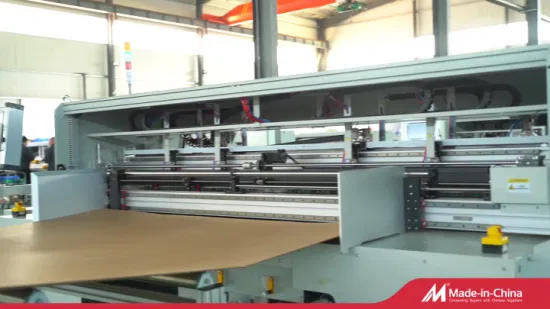 Aopack Slitting Slotting Printing Prezzo automatico della macchina per l'incartonamento di cartone a breve tiratura