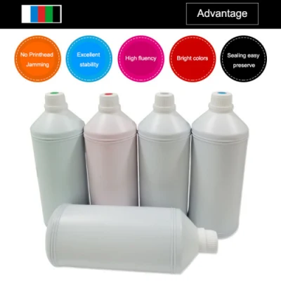 500 ml 1000 ml Bottiglia di Stampa Pet Film Dtf Inchiostro Pigmentato a Trasferimento di Calore per Epson Stampante A Getto D'inchiostro Dtf Inchiostro